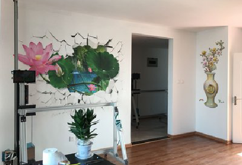  上杭墙体彩绘相比墙纸的优势。