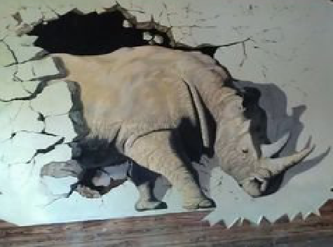  上杭在墙绘中，如何绘制3D效果？