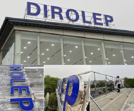  上杭楼顶发光字安装的注意事项。